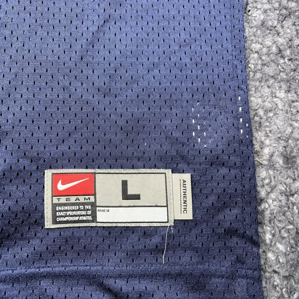 Vtg Nike Team Brigham Young BYU Cougars #1 Football Authentic Rare Jersey Men L